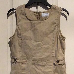 Get ready for back to school with this 
Girls Tan Uniform Jumper